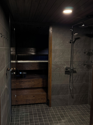 Bathroom 4, Stylish 4BR Villa for 10 - Private Jacuzzi & Sauna, Lapland