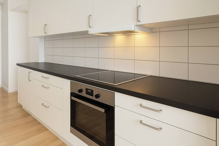 Interior, Bright Modern Apartment in City Center, Aalborg