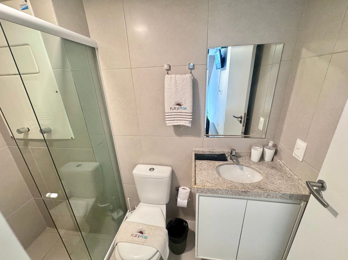 Bathroom 5, Sunny Hall By Flat na Praia, Ipojuca