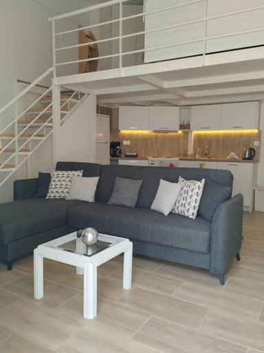 Living area 2, Loft Suites, Attica