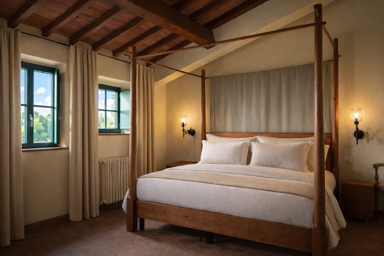 Bedroom 2, Villa Popillo, Florence