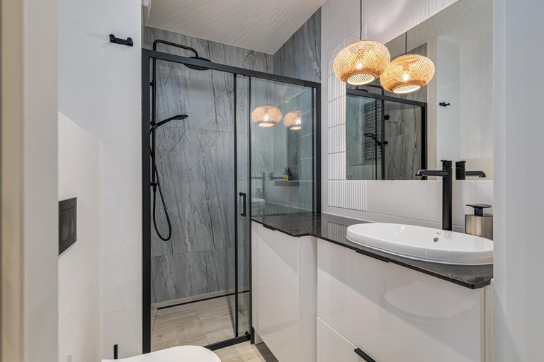 Bathroom, Hotel LIDO Jurata - Apartamenty BrolCo, Puck