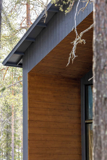 Exterior detail, Stylish 4BR Villa for 10 - Private Jacuzzi & Sauna, Lapland