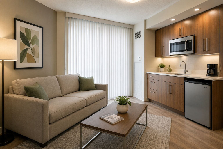 Living area 2, Turelia Hotels, Toronto