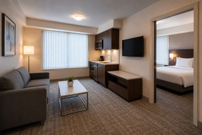 Room 3, The Elm & Ivy Hotel, Toronto