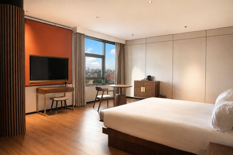 Room 5, HOTEL HUALTON, Madrid