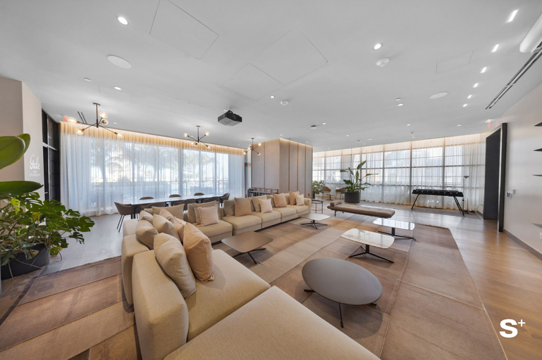 Living area 5, Stylish Studio Condo in Downtown Miami, Miami-Dade
