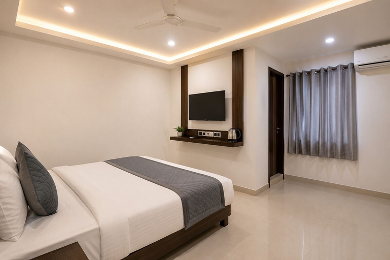 Room 2, Hotel BlueBell Gachibowli By OTABoostup, Hyderabad