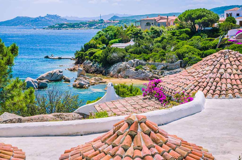 View from property, Calm Escape in Seaside Resort, Olbia-Tempio