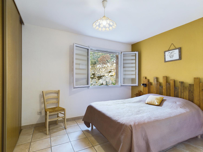 Bedroom 2, Gites de l'Esquirou, Ardèche