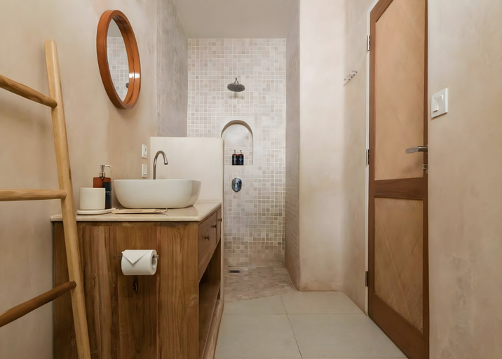 Bathroom 5, Quma Boutique Hotel - Adults Only, Lombok