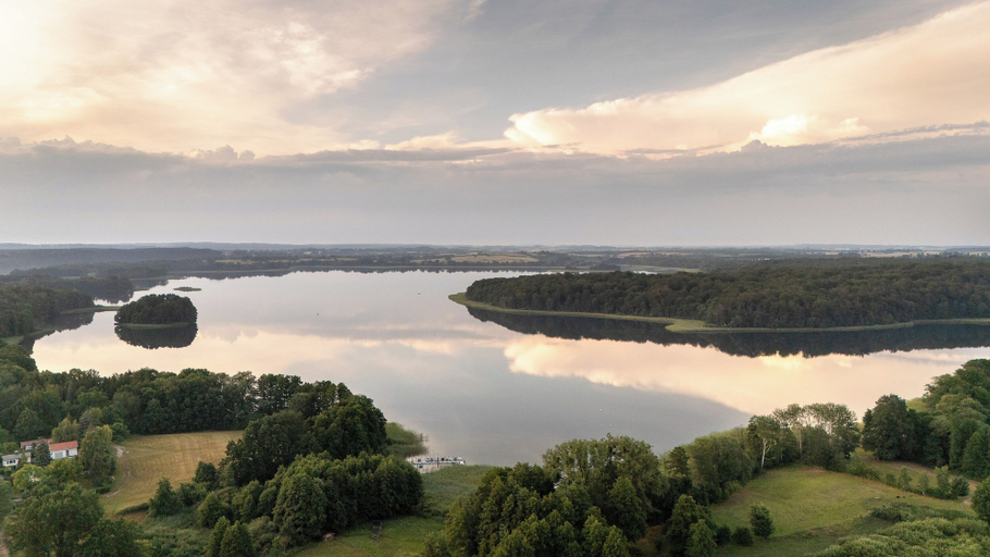 Aerial view, SEEZIEGE Ferienwohungen in der Uckermark, Uckermark