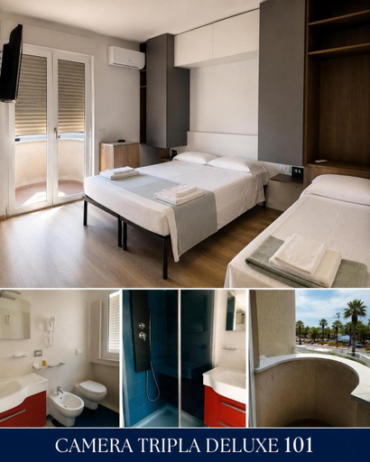 Bedroom 3, Hotel Alb's, Teramo