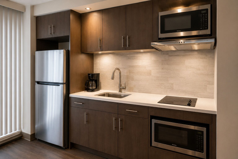 Private kitchen, Crescent Hall Hotel, Toronto