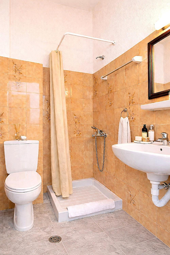 Bathroom 2, Artemis Hotel, South Aegean