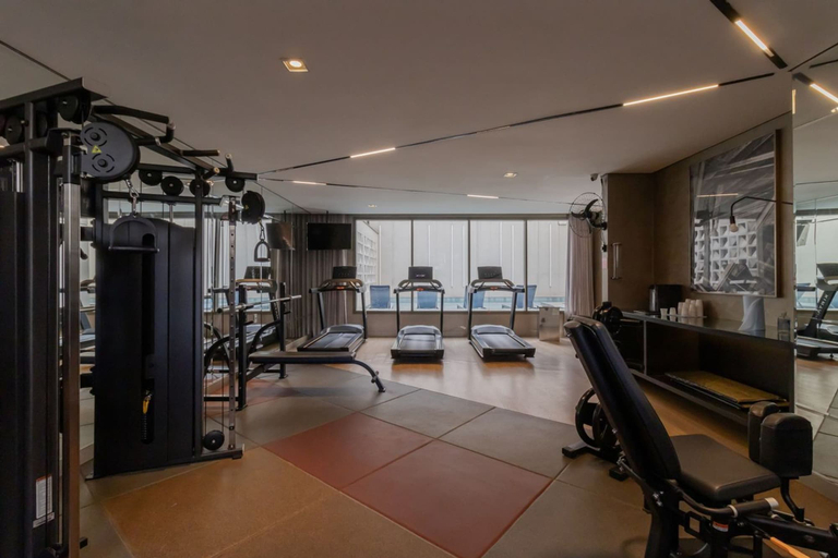 Room 2, Studio com Piscina e Academia a 210 m do Metr, São Paulo