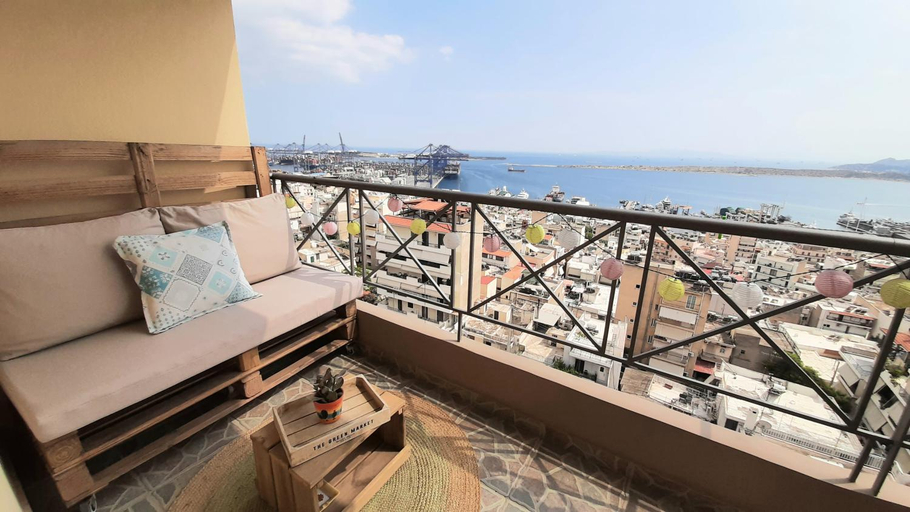 Others 4, Skyline Vista - Sea View Apartment - Free Parking, Attica