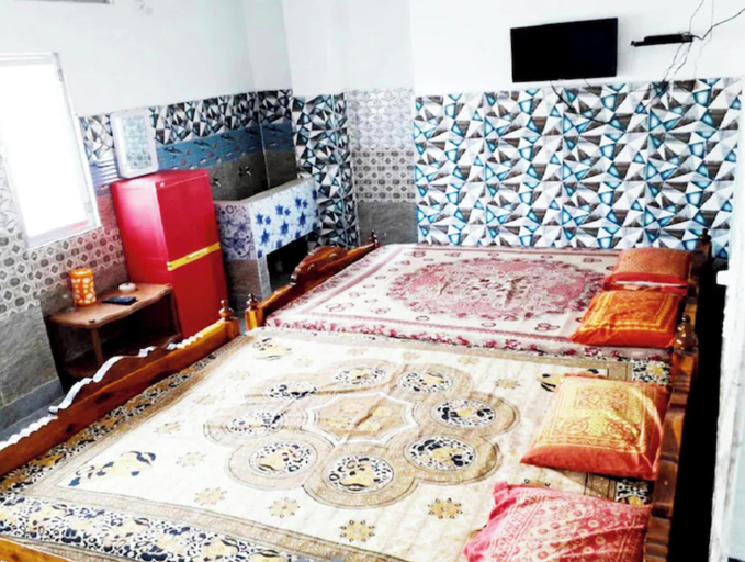 Bedroom 2, Hotel Pranab Sadan Near Golden Beach Puri, Puri