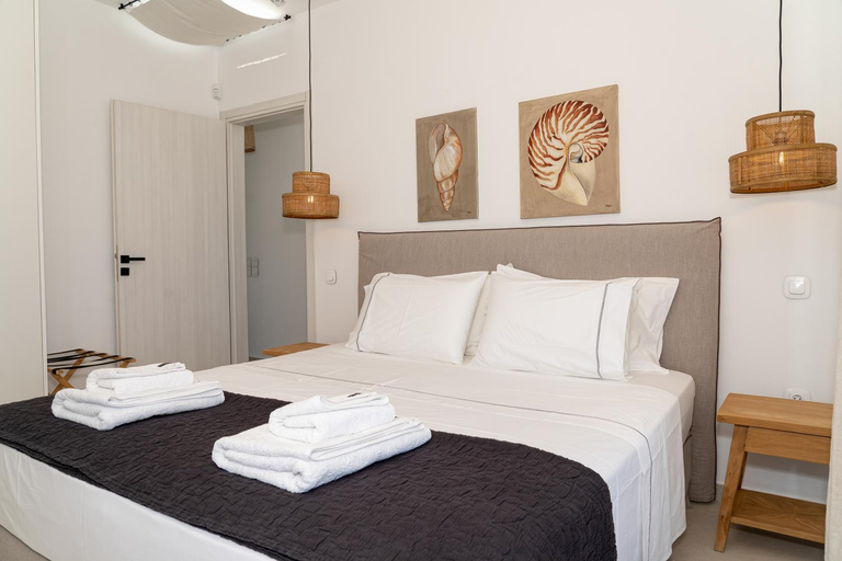 Bedroom 3, PETRA Luxury Villas, Central Greece