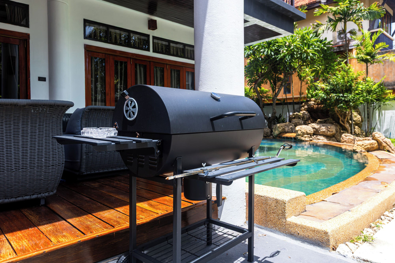 Terrace/patio 2, Jomtien Seaview Thai Pool Villa  BBQ, Sattahip