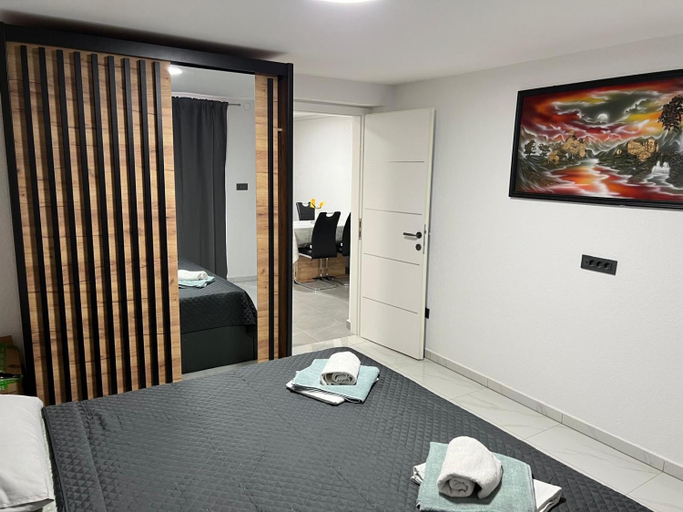 Bedroom 2, Apartments Boris, Baška Voda