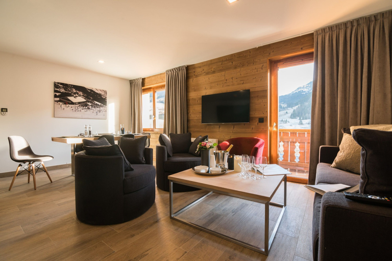 Room 2, R Sidence Les Portes de Meg ve C512, Haute-Savoie