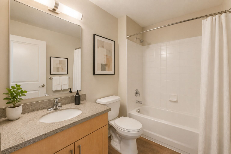 Bathroom, Toronto Oak Hotel and Suites, Toronto