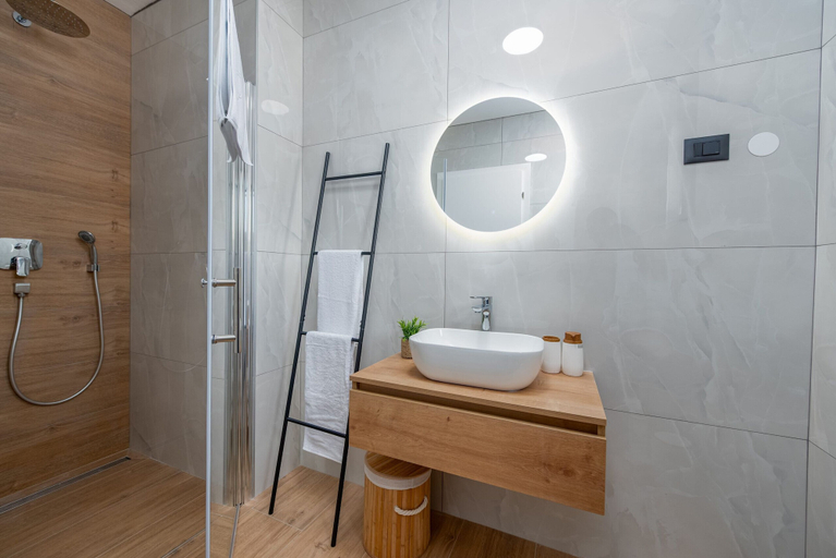 Bathroom 4, Villa Roma Murvica Zadarvillas, Poličnik