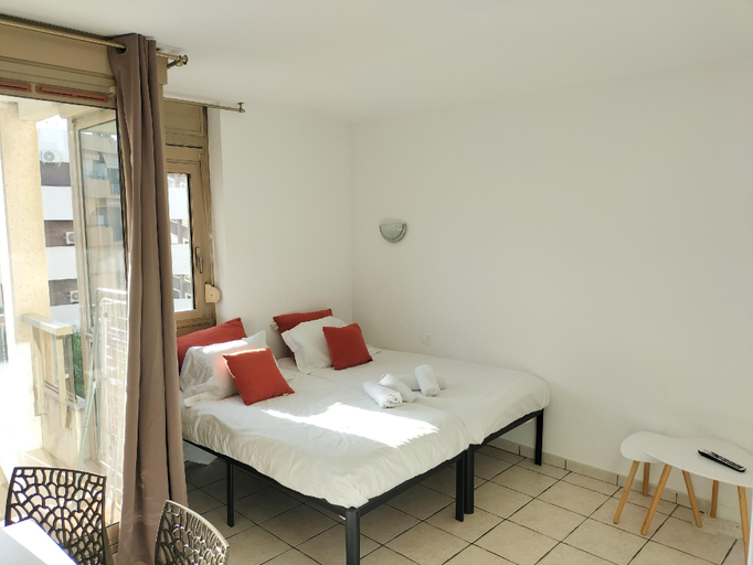 Bedroom 3, Résidence Graziella Studio 407, Alpes-Maritimes