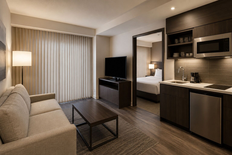 Living area 4, Charter Hotel & Suites, Toronto