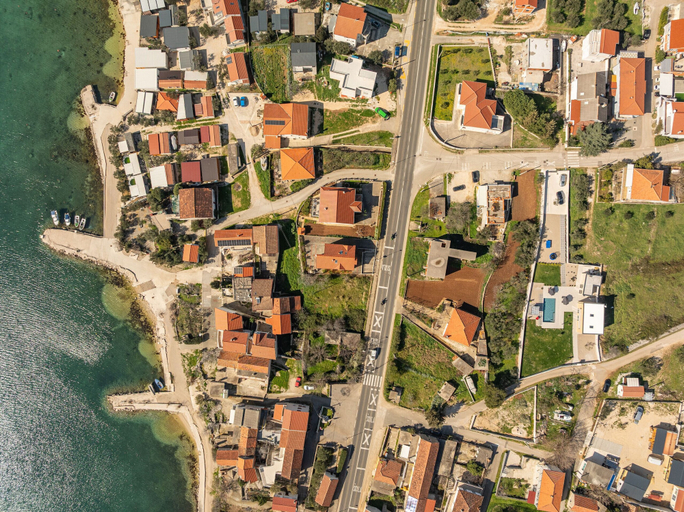 Aerial view 2, Villa Dide Moga Zadarvillas, Sveti Filip i Jakov
