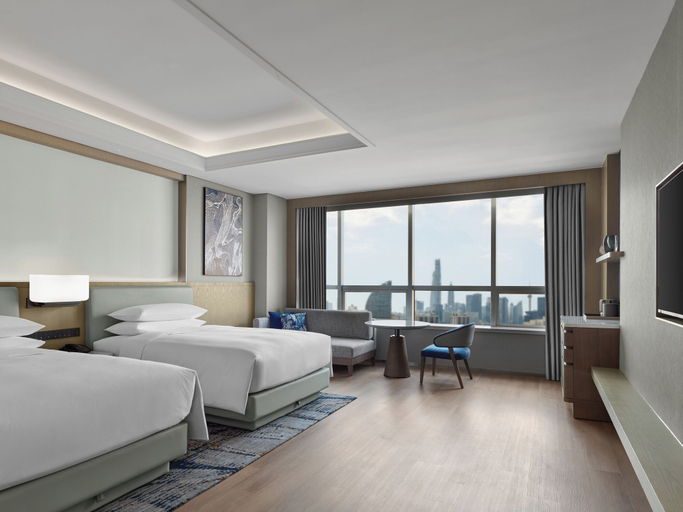 Bedroom 3, Shanghai Marriott Hotel Yangpu Riverside, Shanghai