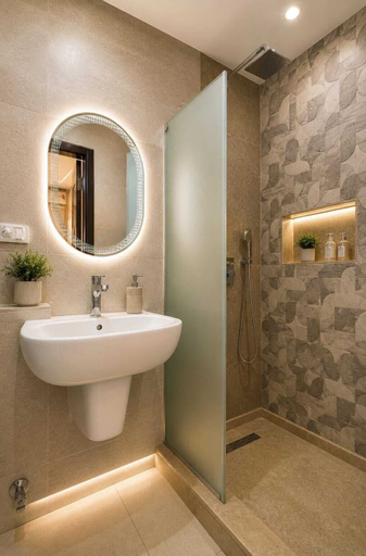 Bathroom 4, New Gardenia Pyramids View, Al-Ahram