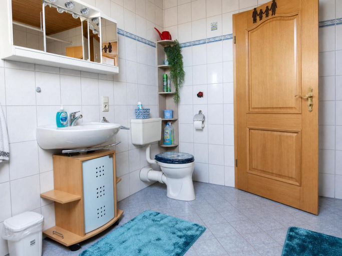Bathroom 3, Urlaub mit Hund auf dem Bauernhof Hofswald, Eifelkreis Bitburg-Prüm