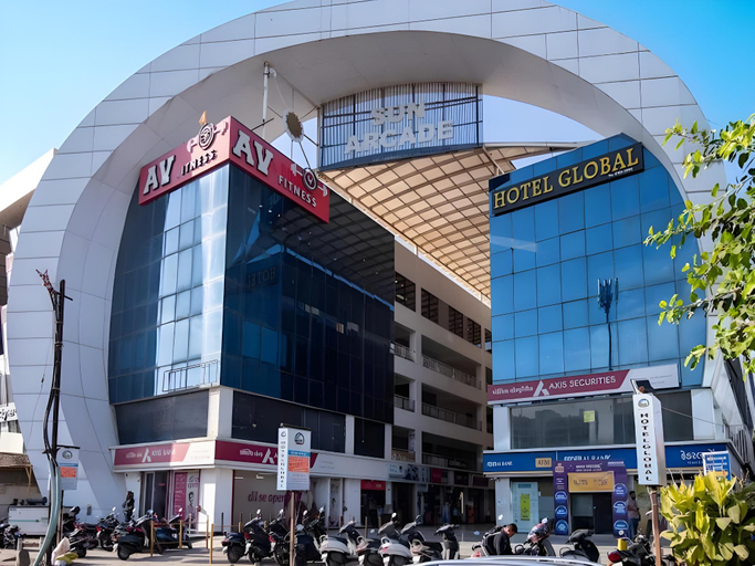 Exterior & Views 2, Hotel Global, Surat