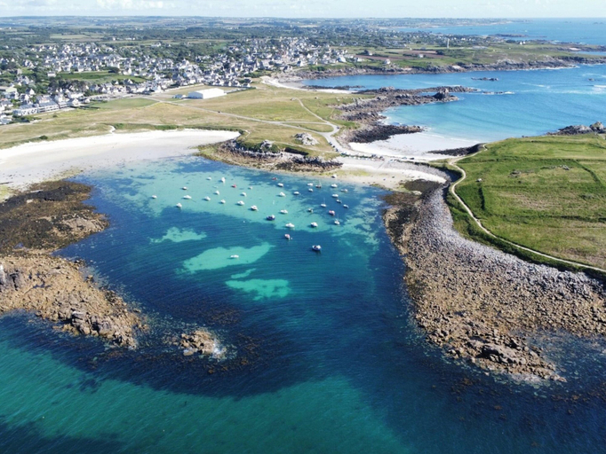 View from property 3, Charming Apartment Near the Beach, Finistère