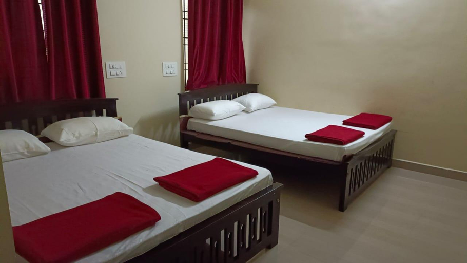 Bedroom 3, Adheesh Lodge, Dakshina Kannada