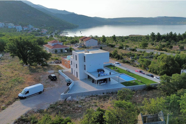 Exterior 5, Seaview 8 Bed Villa Sleeps 16 - Pool & Hot tub, Starigrad