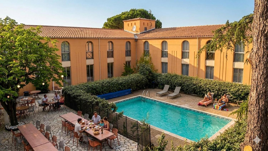 Exterior & Views 1, Best Western Le Clos de l'Aube Rouge, Hérault