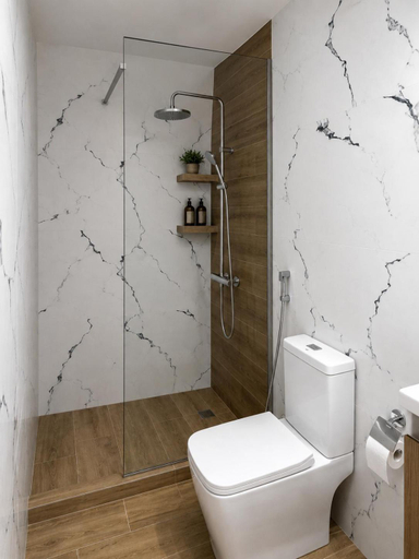 Bathroom 2, Rentrooms Geni, Sarandës