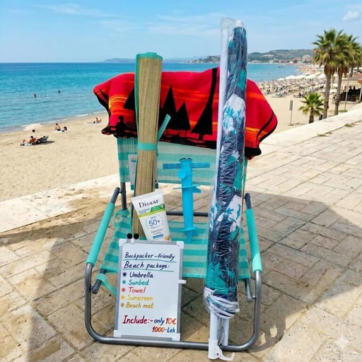 Beach, Durres Backpackers, Durrësit