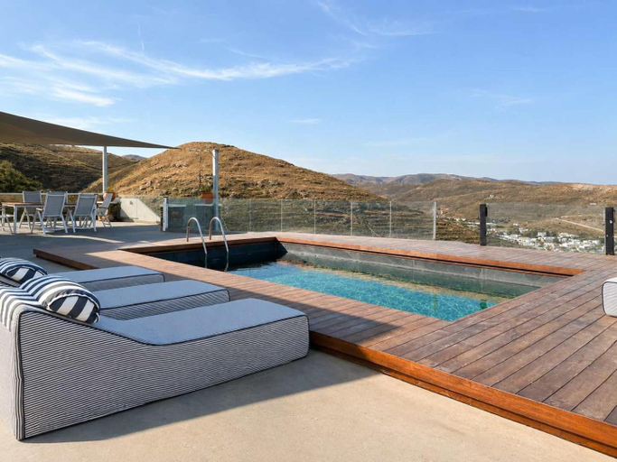 Swimming pool 2, Kythnos Sea View Pool Villa Cycladic Luxury Design, South Aegean