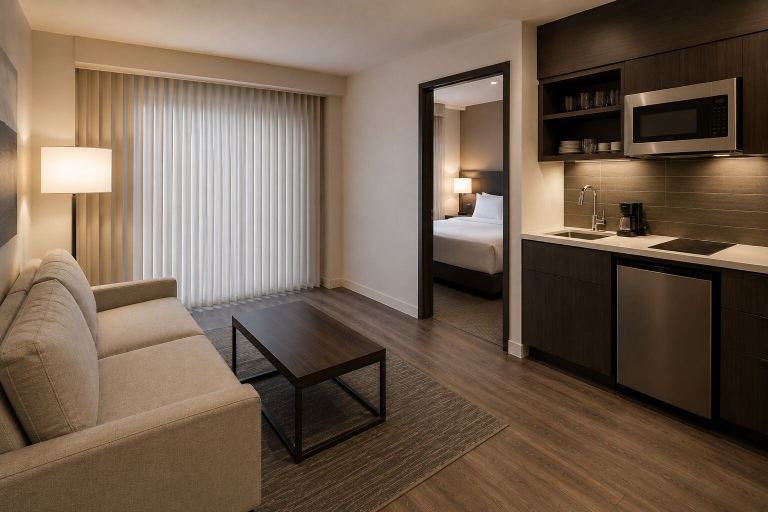 Living area 5, Charter Hotel & Suites, Toronto