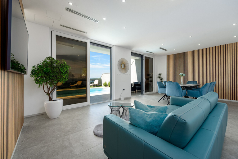 Living room, Villa Solina Zadarvillas, Jasenice