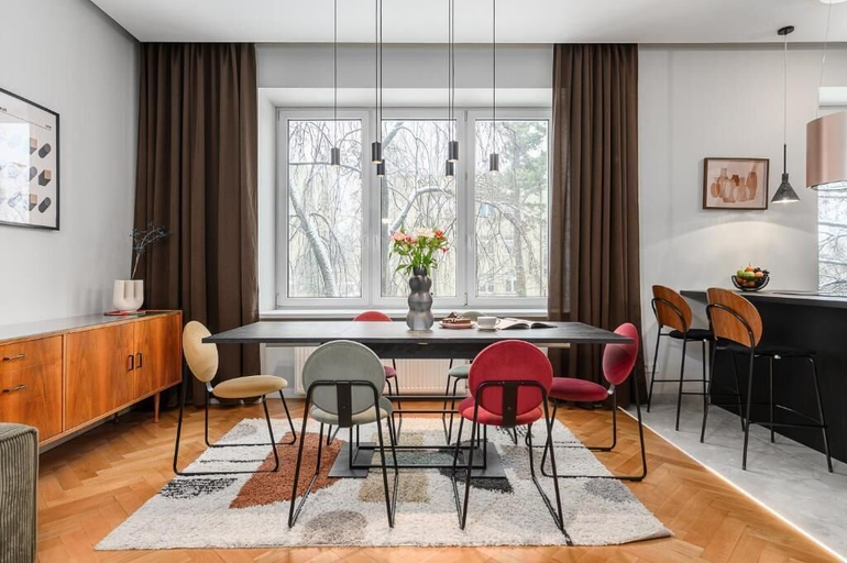 In-room dining 5, ShortStayPoland Raszyńska B190, Warsaw