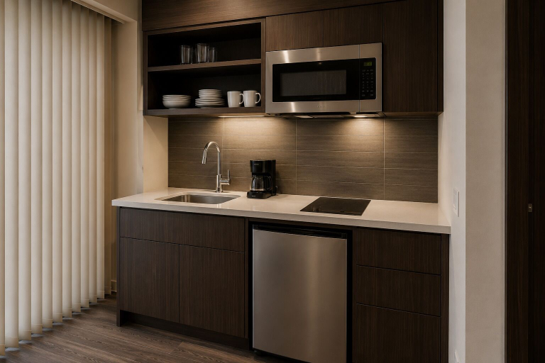 Private kitchen, Charter Hotel & Suites, Toronto