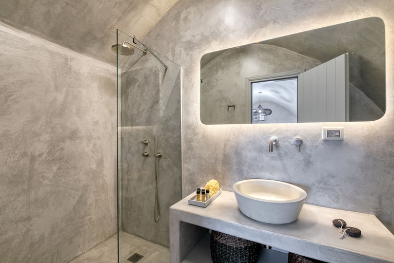 Bathroom 3, Namaste Suites By Caldera Houses, South Aegean