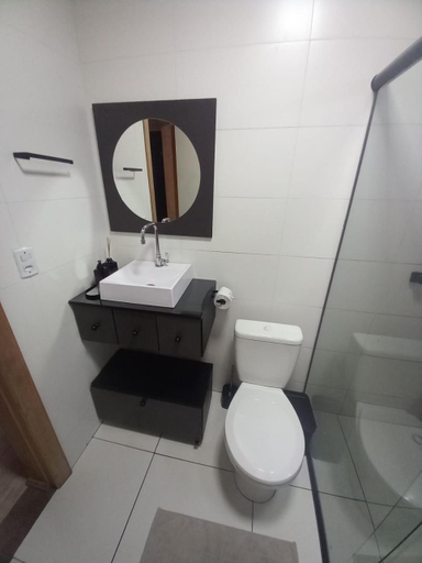 Bathroom, Pousada Encantos Da Montanha, Lauro Muller