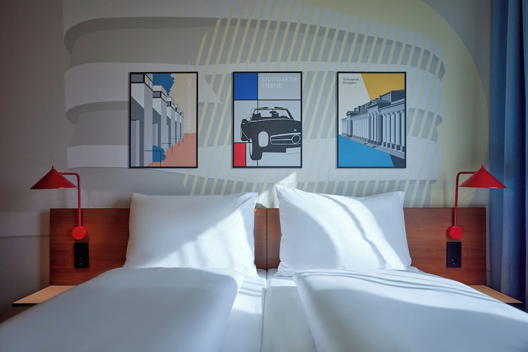 Bedroom 4, McDreams Hotel Stuttgart-City, Stuttgart