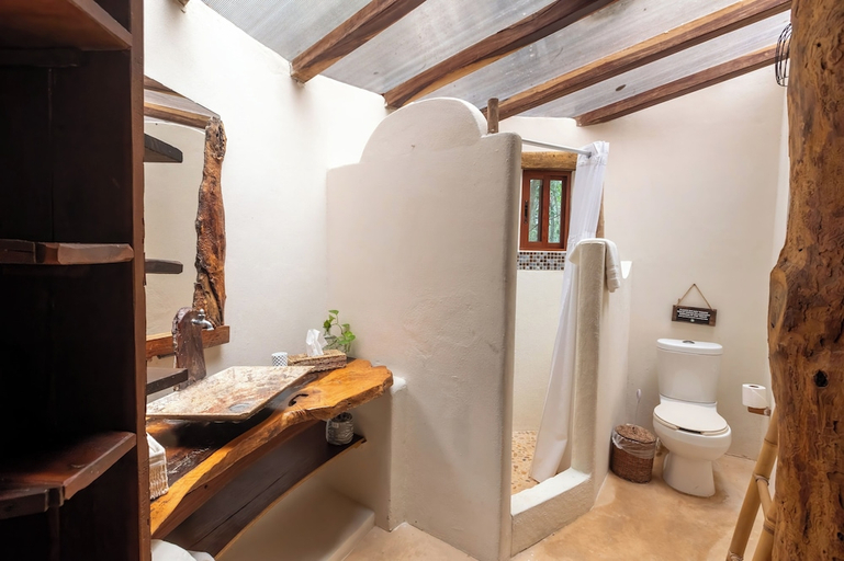 Bathroom 4, Pepem Eco Luxury Hotel Tulum Adults Only, Cozumel